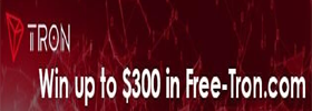 Free-tron.com - bis zu 300$ an Troncoins kostenlos gewinnen