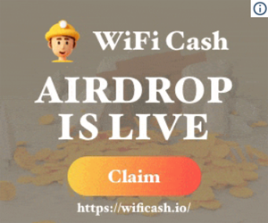 Wificash.io – erhalte kostenlos WHOOK und WHGT Token