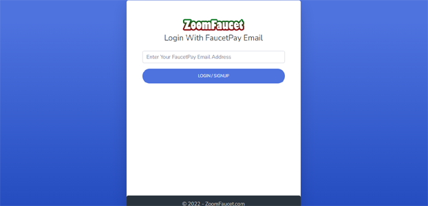 Zoomfaucet.com - Dashboard