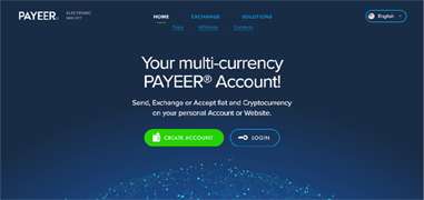 Payeer.com - Senden, tauschen oder akzeptieren von Fiat und Kryptowährungen